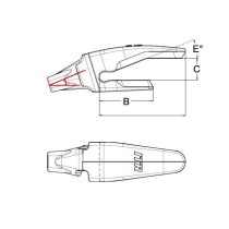 adapter_zęba_esco_super_v33_ładowarkowy_3882a.v33