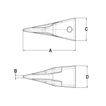 ząb_j250_typu_sharp_koparkowy