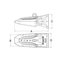ząb_j700_unik_wzmocniony_skalny_koparkowy