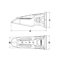ząb_j600_unik__wzmocniony_skalny_ładowarkowy
