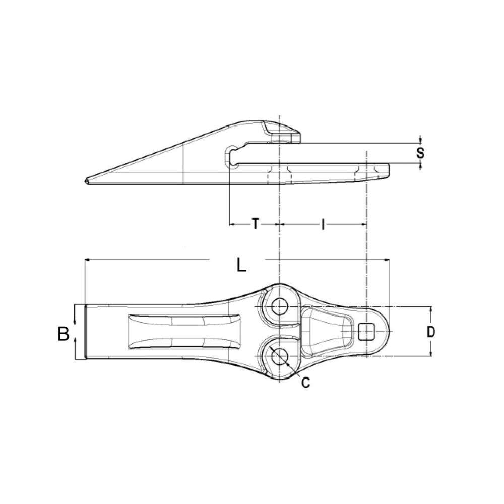 ząb_caterpillar_monoblock