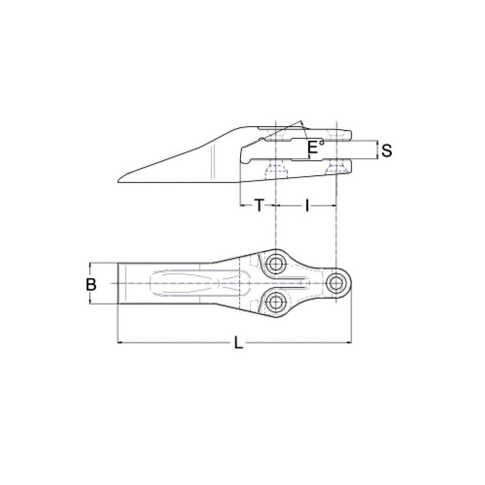 ząb_komatsu_monoblock