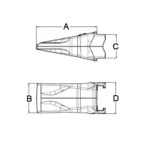 ząb_koparki_esco_v71ryl