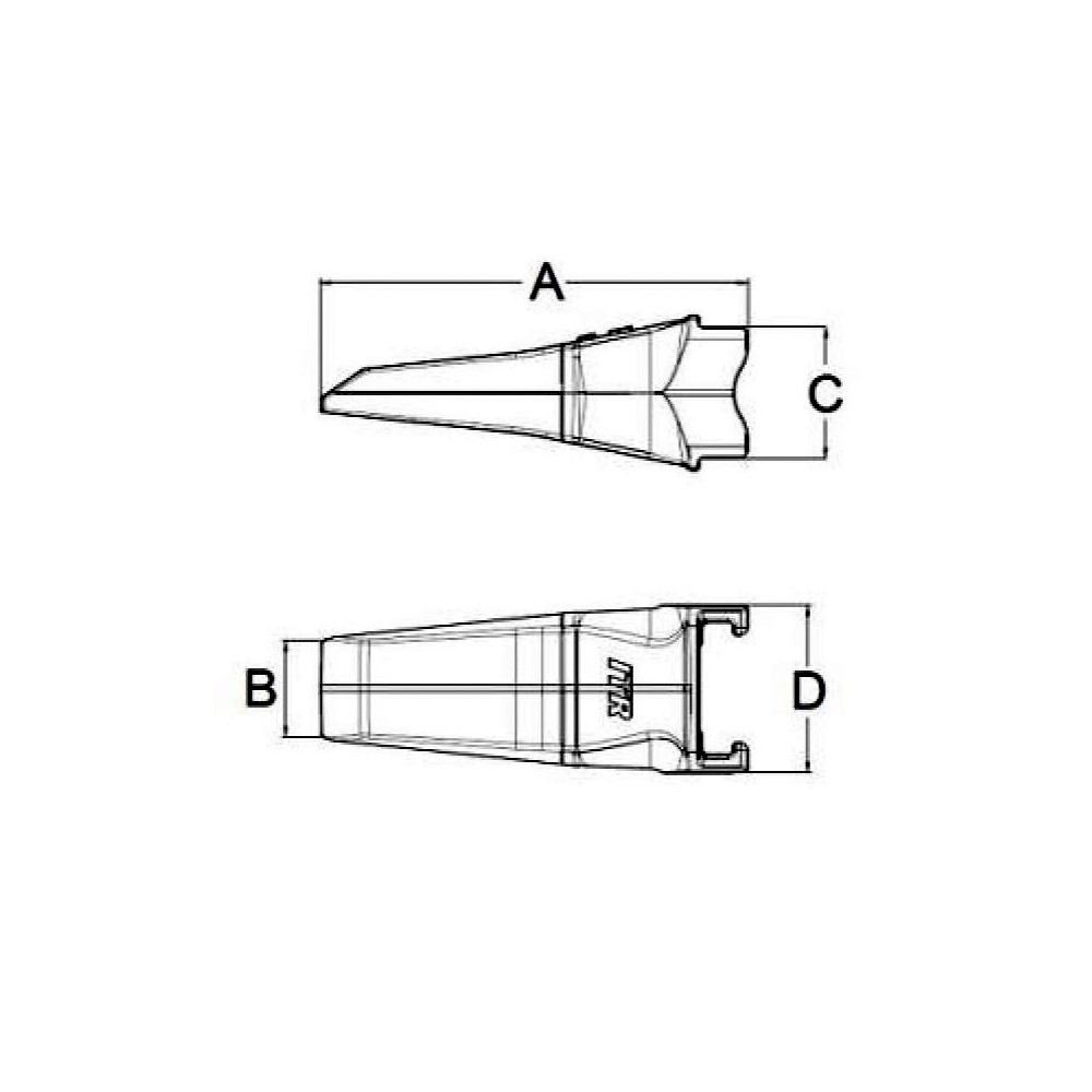 ząb_koparki_esco_v43sdx