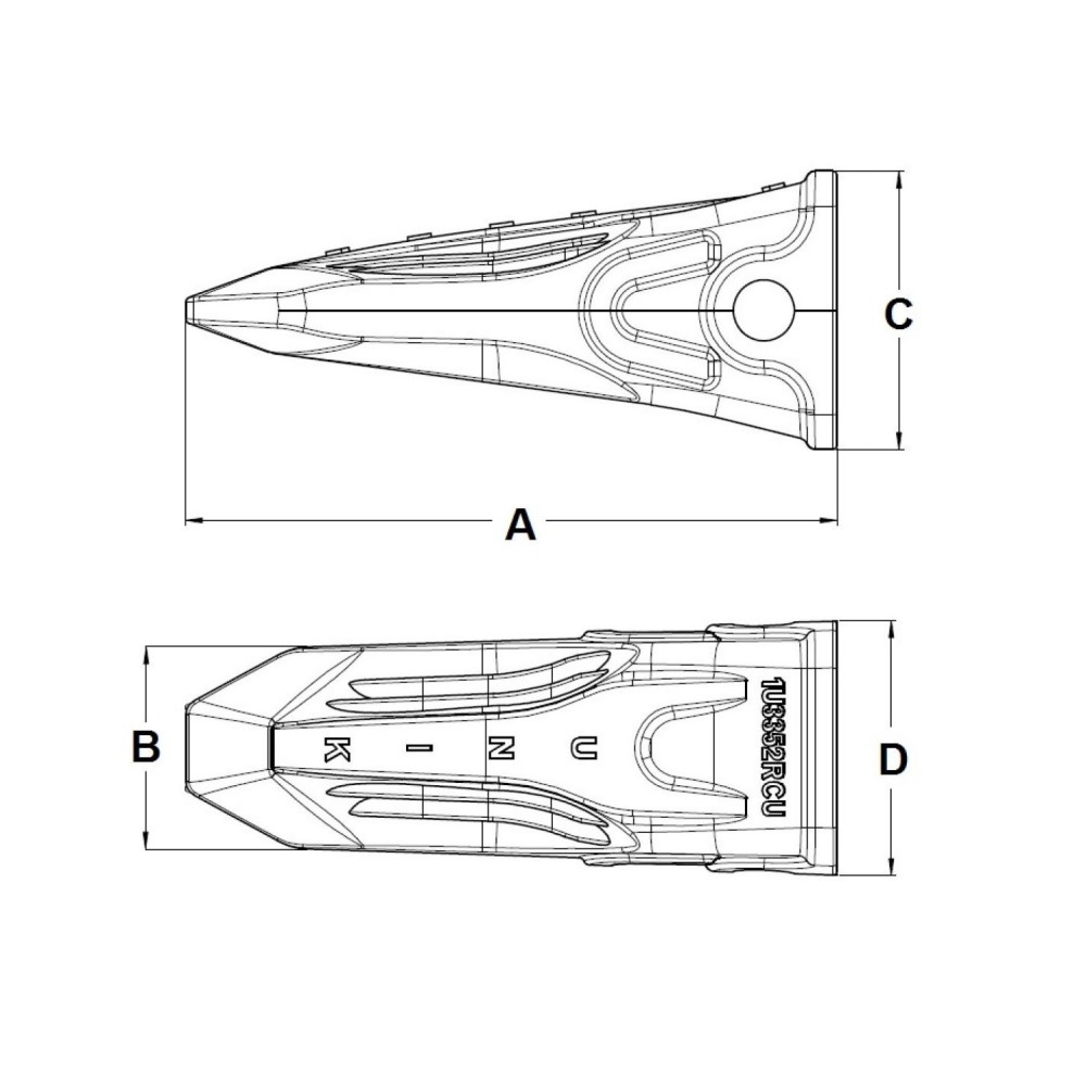 ząb_j700_unik__wzmocniony_skalny__koparkowy