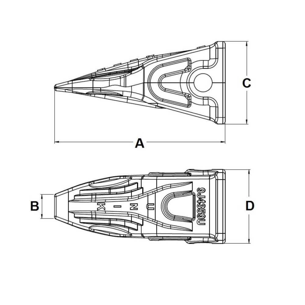 ząb_j400_unik_wzmocniony_typu_penetration_koparkowy