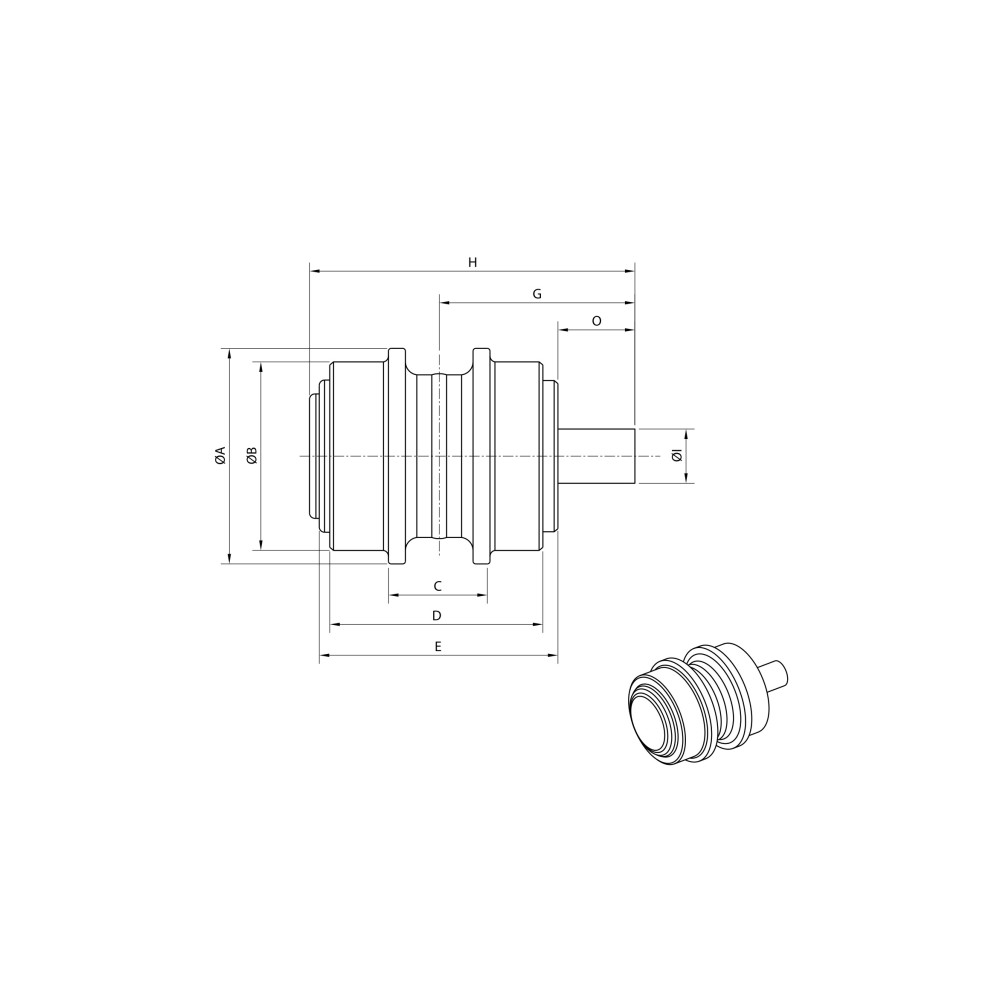rolka_podtrzymująca_górna_volvo_ec70