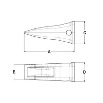 nakładka_zęba_do_koparki_system_j300