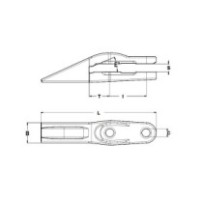 Zahn CATERPILLAR Monoblock