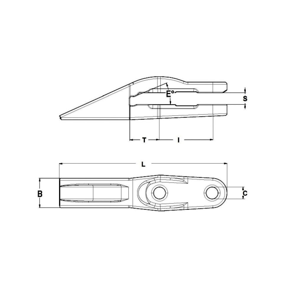 Zahn CATERPILLAR Monoblock