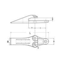 Zahn CATERPILLAR Monoblock