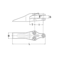 Zahn KOMATSU Monoblock
