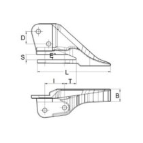 Zahn KOMATSU Monoblock