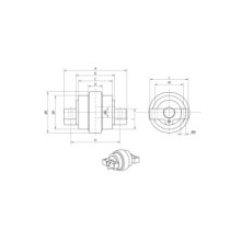Laufrolle CATERPILLAR 302 5