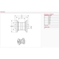 Laufrolle YANMAR B15