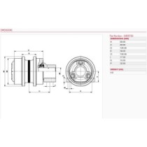 Obere Rolle CASE CX80