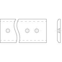 Schild CATERPILLAR 633 639 D E 1368776