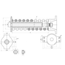 Spanner der Kette CATERPILLAR 323 336D