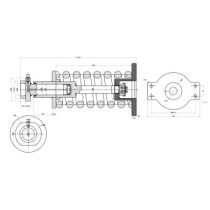 Spanner für Kette KOMATSU PC210 3