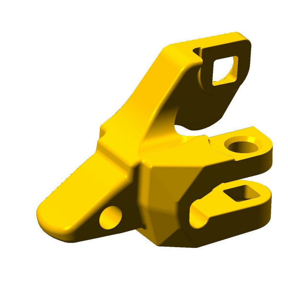 Seitlicher linker Anbauadapter zum Anschrauben KOMATSU 558 WA450 WA500