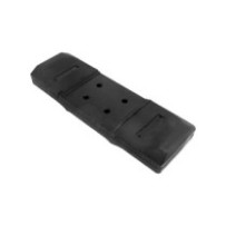 Gummierte Platte 450MM