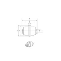 Rolka jezdna FERMEC MF150