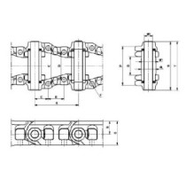 Raupenkette CASE CX210