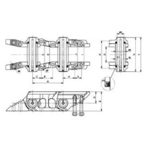 Raupenkette LIEBHERR PR724 PR726