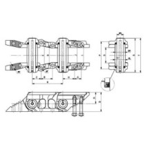 Raupenkette LIEBHERR PR736