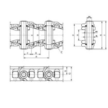 Raupenkette HYUNDAI R140