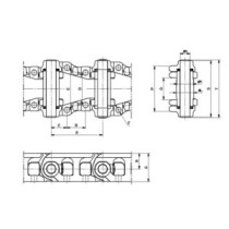 Raupenkette CATERPILLAR 308C 308D