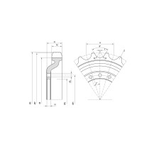 ANTRIEBSRAD CATERPILLAR 259B3 259D