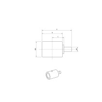 STÜTZROLLE KOMATSU D51 PX