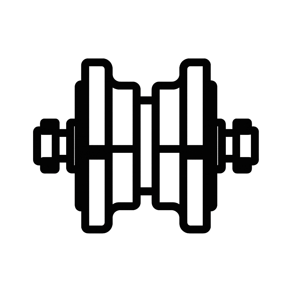 Tragrollen Kettenlaufwerk