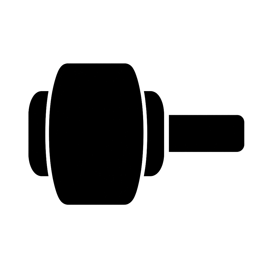 Einseitige Laufrollen