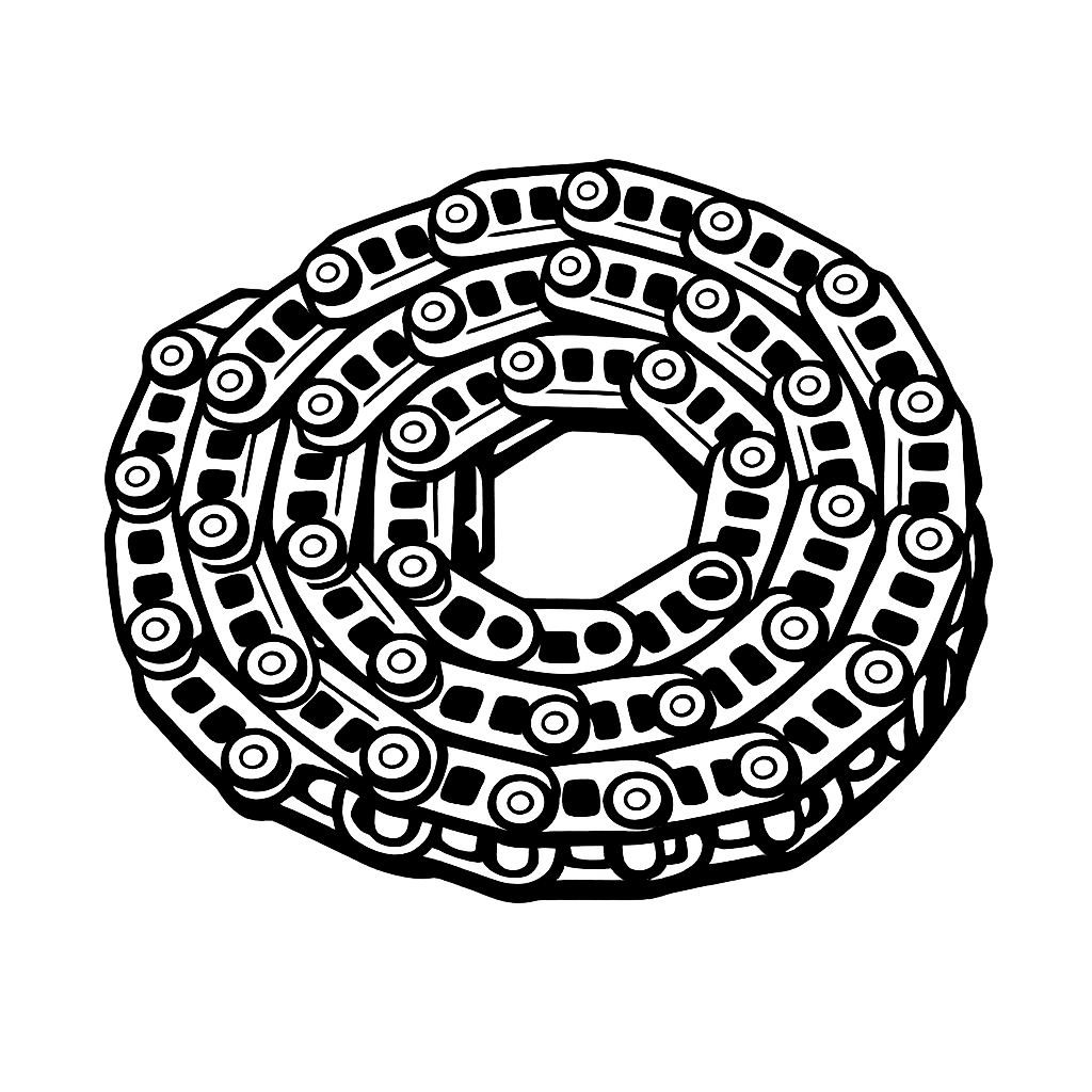 Kettenlaufwerk-Ketten